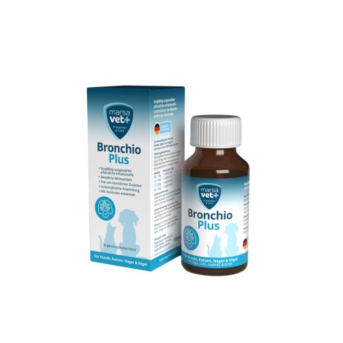 Marsavet Bronchio Plus Druppels 100 ml voor honden en katten